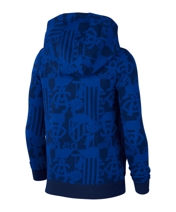 Nike Atletico Madrid Kapuzenjacke Kids Blau F492 - blau