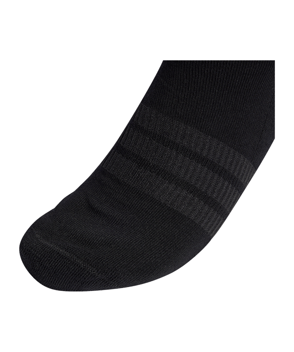 adidas Crew 3er Pack Socken Schwarz - schwarz