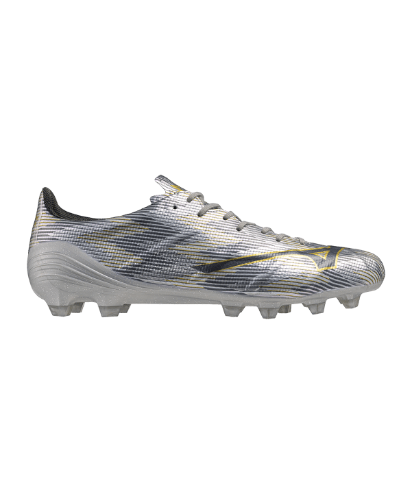 Mizuno Alpha II Elite FG Platinum Silver Silber F04 - silber