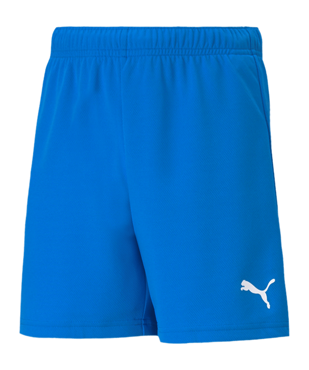 PUMA teamRISE Short Kids Blau Weiss F02 - blau