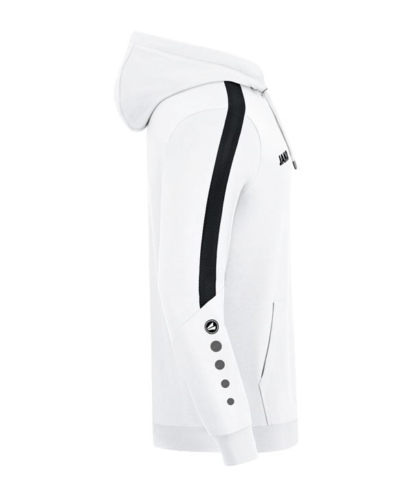 JAKO Power Hoody Kids Weiss Schwarz F000 - weiss