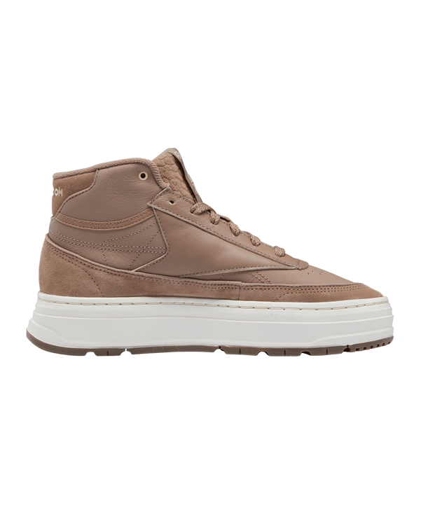 Reebok Club C Geo Mid Damen Beige - lila