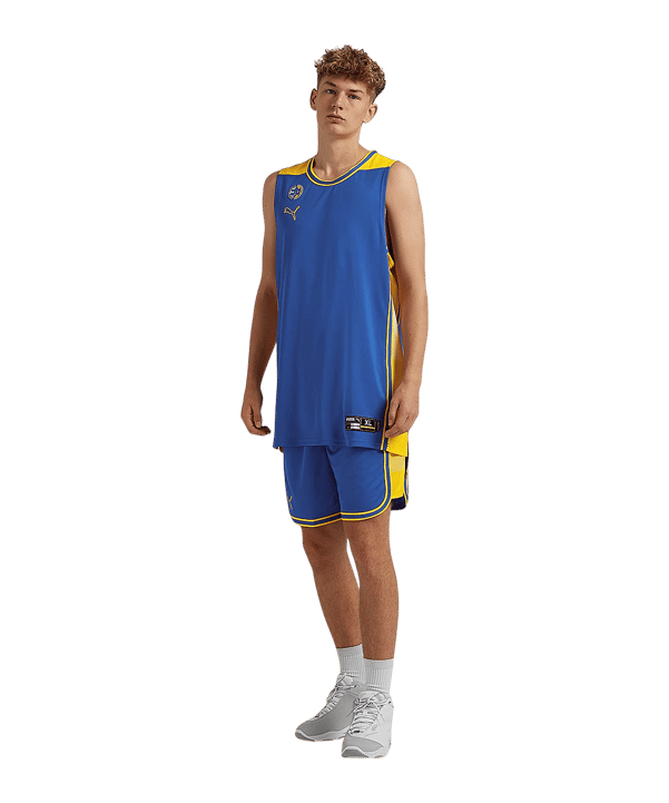PUMA Maccabi Tel Aviv Basketball Short Blau F003 - blau