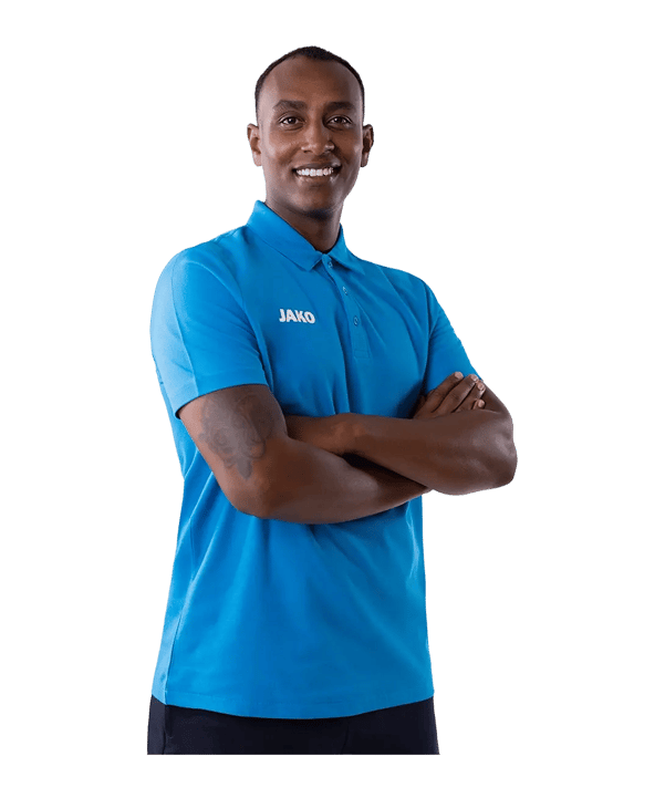 JAKO Base Polo Blauw K089 - blauw