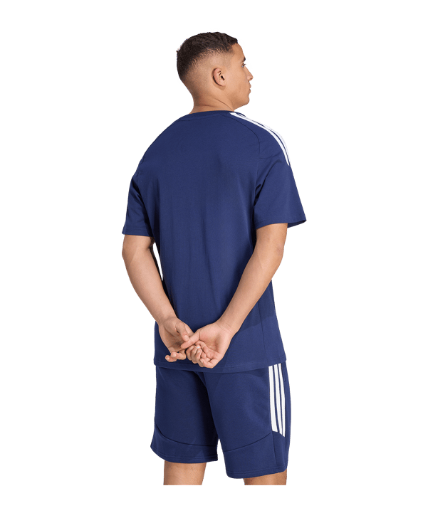 adidas Tiro 26 League Trainingsshirt Dunkelblau - weiss