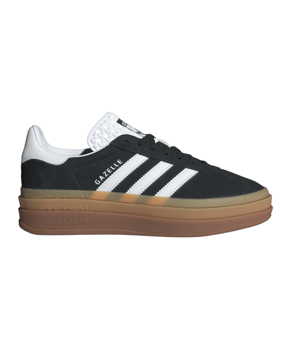 adidas Originals Gazelle Bold Damen Schwarz Weiss - schwarz
