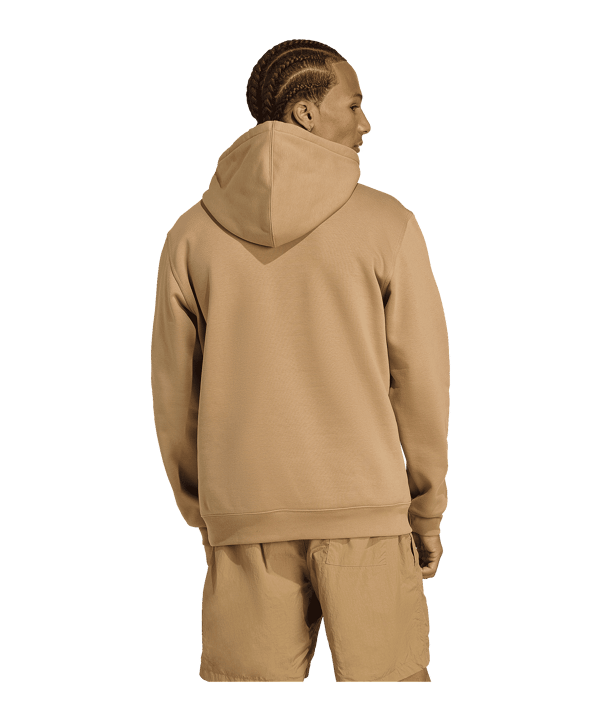 adidas Originals Trefoil Essentials Loose Hoody Braun - braun