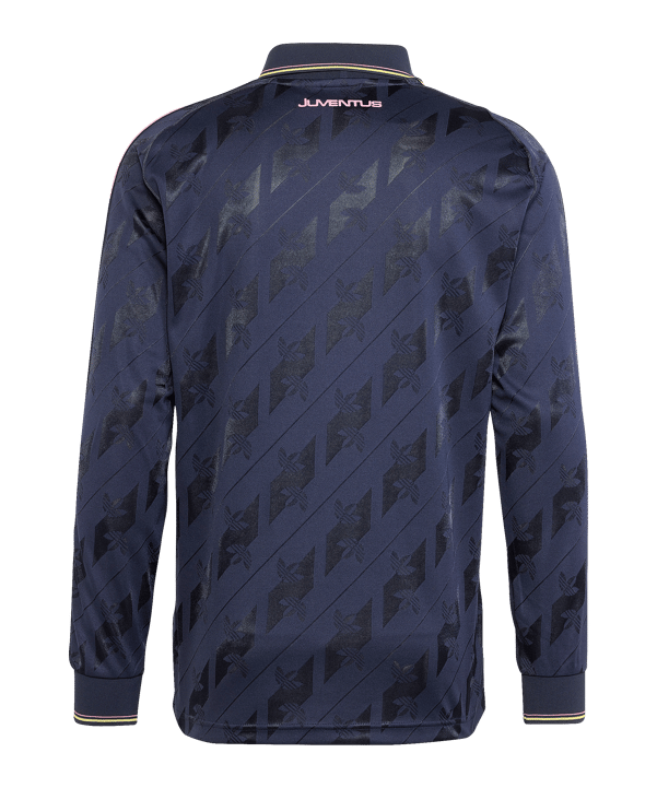 adidas Originals Juventus Turin Langarm Trikot Blau - blau