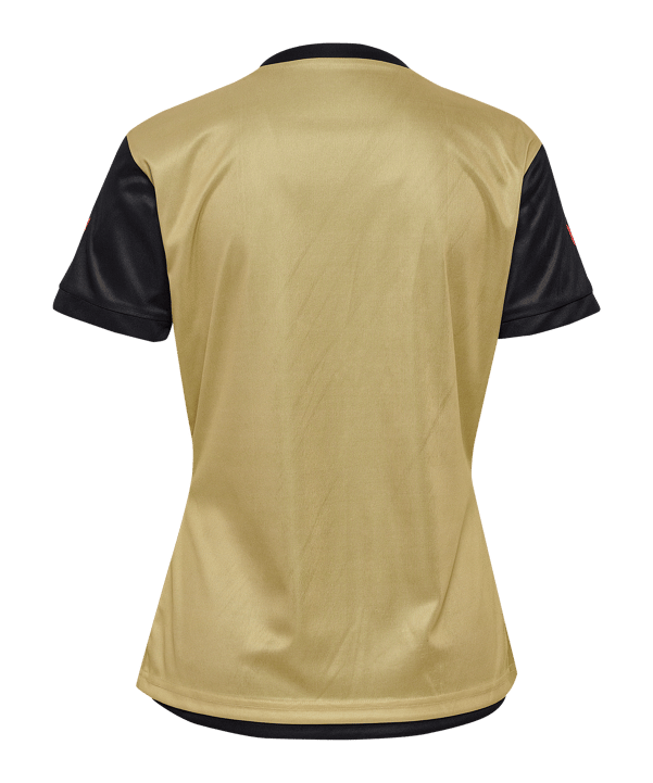 Hummel E24C Reversible Poly T-Shirt Damen Schwarz F2128 - schwarz