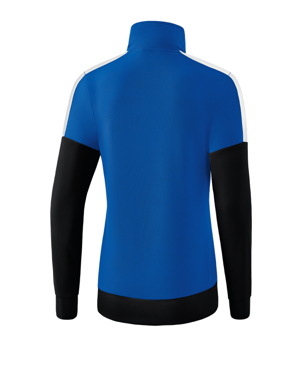 Erima Squad Trainingsjacke Damen Blau Schwarz - blau