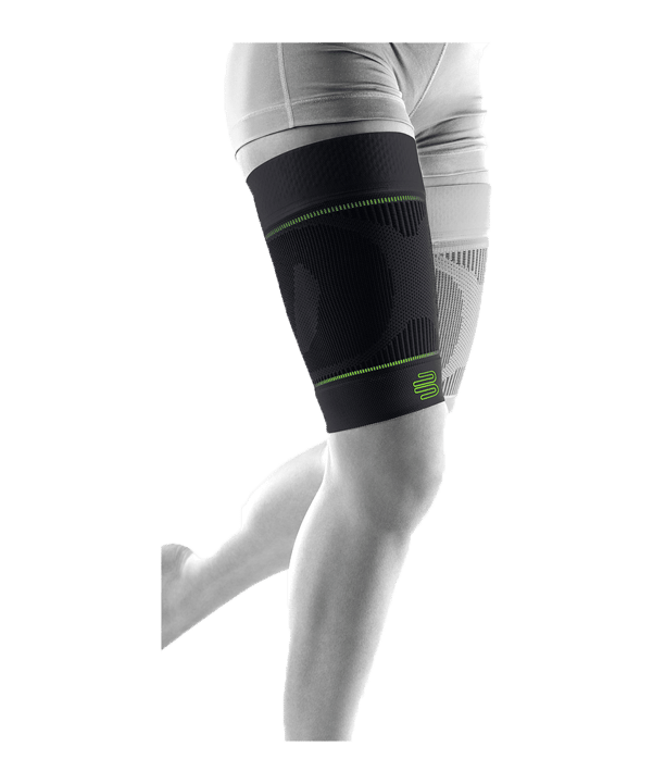 Bauerfeind SC Upper Leg Sleeve Schwarz - schwarz