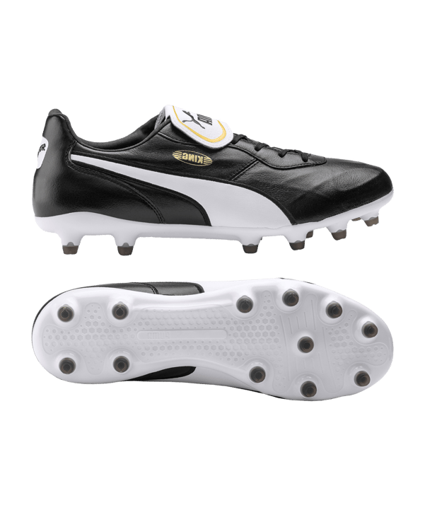 PUMA KING Top FG Schwarz Weiss F01 - schwarz