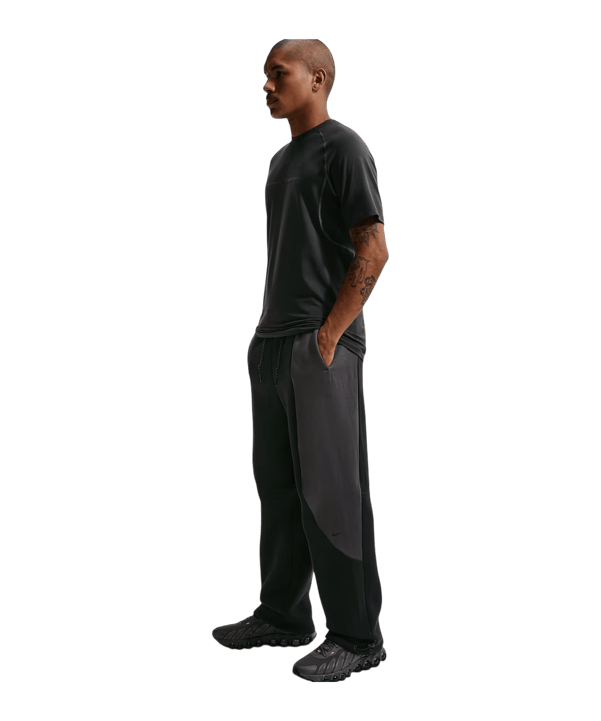 Nike Tech Open Hem Broek Zwart K010 - zwart