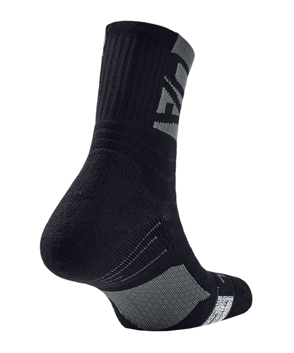 Under Armour Playmaker Crew Socken Schwarz F001 - schwarz