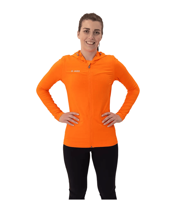 JAKO Jas met capuchon Orange K19 - oranje