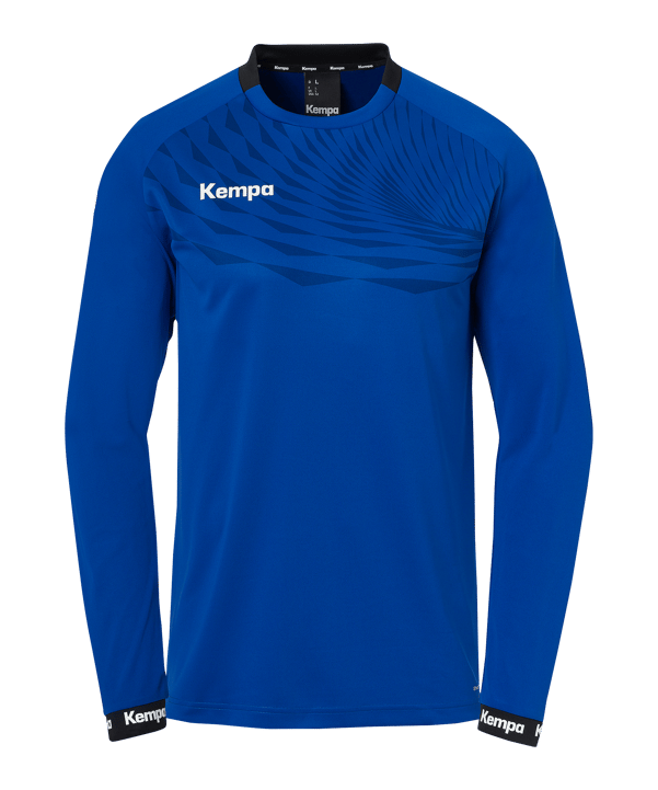 Kempa Wave 26 Poly Maglia maniche lunghe Blu C08 - blu