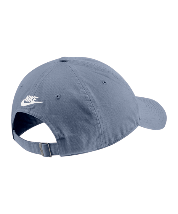 Nike Heritage 86 Just Do It Cap Blau Weiss F493 - grau