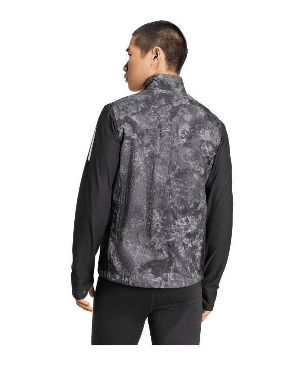adidas Own The Run Spray Dye Veste Grigio - grigio