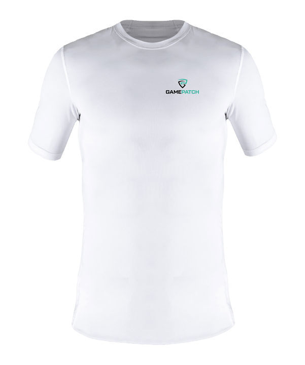 Gamepatch Compressishirt Hemd Weiß - weiss