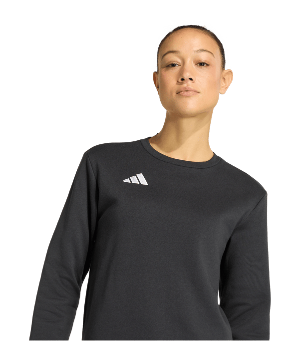 adidas Entrada 26 Sweatshirt Damen Schwarz - schwarz