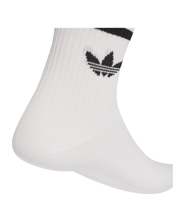 adidas Originals 3 Stripes Crew 10 Pairs Socken Weiß - weiss