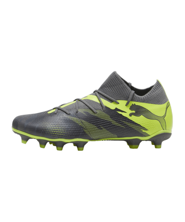 PUMA FUTURE 7 Match Rush FG/AG Grau Grün F01 - grau