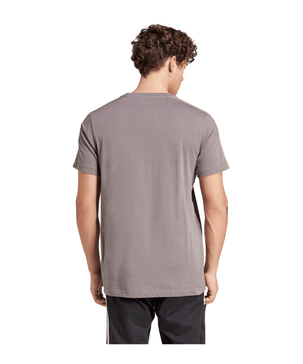 adidas Essential 3S T-Shirt Braun - braun