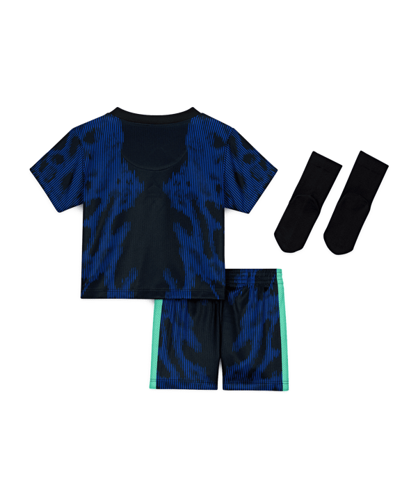 Nike CBF Brasilien Trikot Set Away WM 2026 Kids Blau F417 - blau