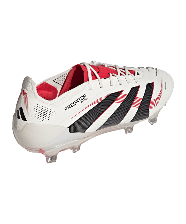 adidas Predator Elite FG Champagne Weiss Schwarz - weiss