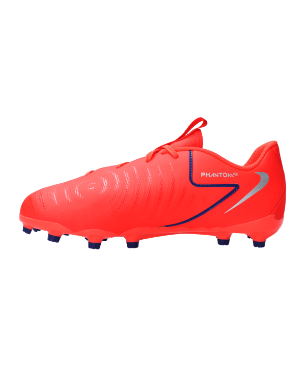 Nike Jr Phantom GX II Academy FG/MG Erling Haaland Kids Rot Weiss F600 - rot