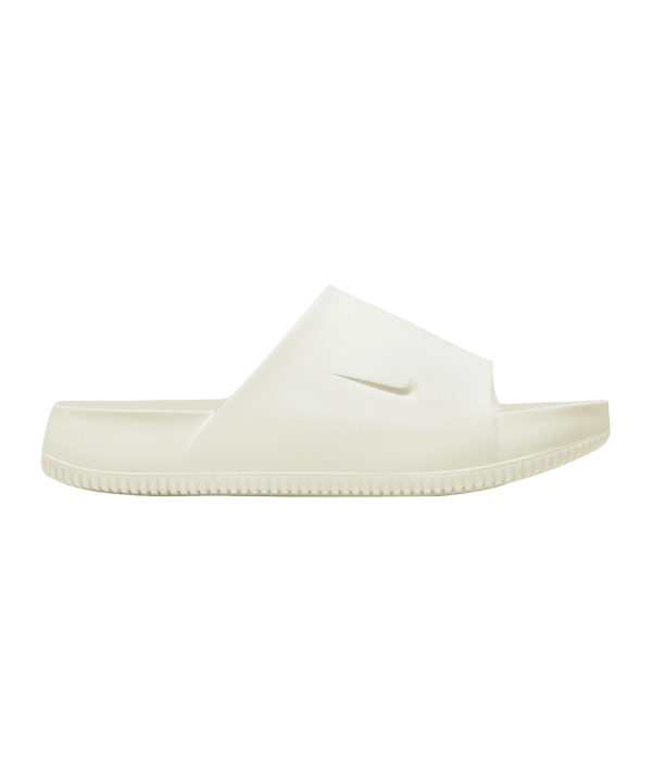 Nike Calm Slide Badelatsche Weiss F100 - weiss
