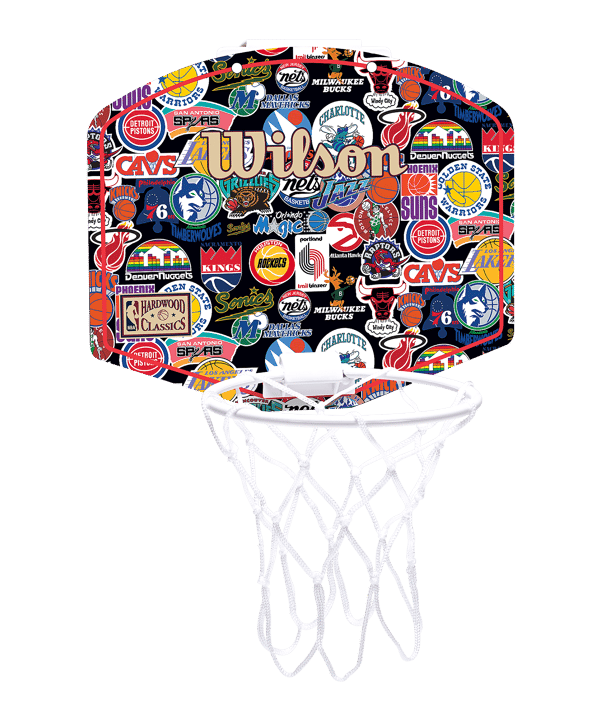 Wilson Team Retro Mini Hoop Trainingzubehör Mehrfarbig - mehrfarbig