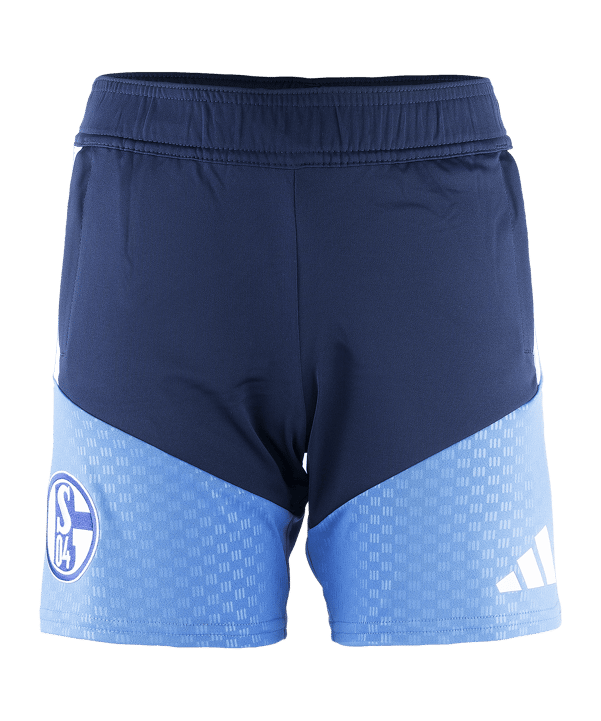 adidas FC Schalke 04 Team Training Short Kids Blau - blau