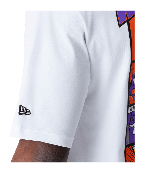 New Era Location Oversized T-Shirt Weiß - weiss