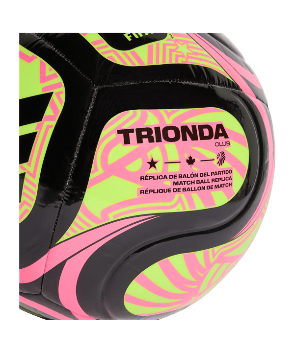 adidas FIFA Trionda Trainingsball WM 2026 Schwarz - schwarz