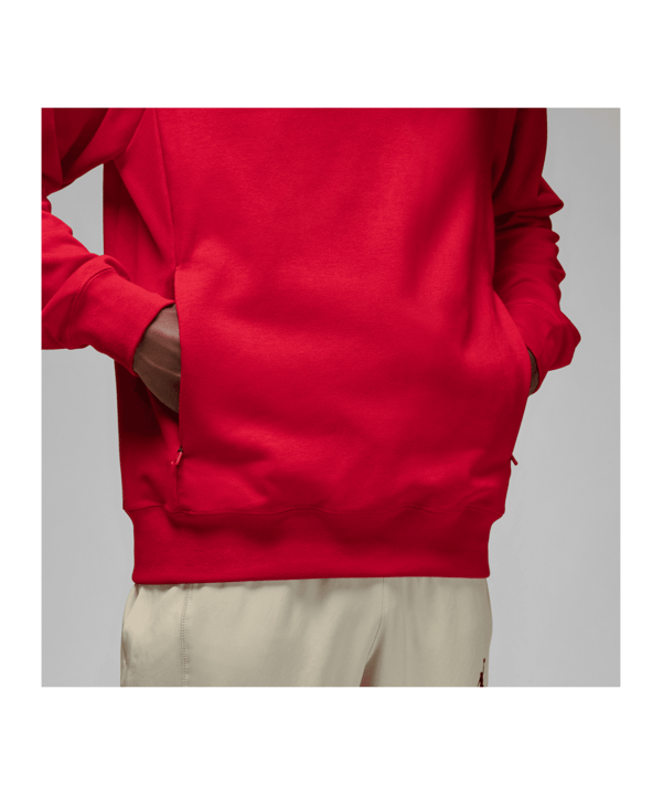 Jordan Dri-FIT Sport Fleece Sweatshirt Rot F687 - rot