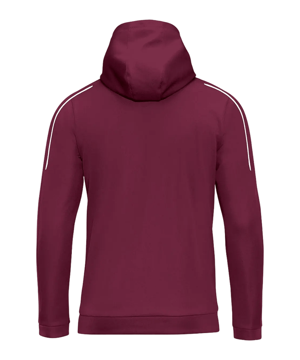 JAKO Classico Veste à capuche Rouge C14 - rouge