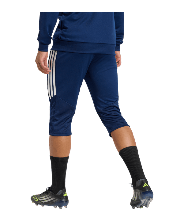 adidas Tiro 26 League 3/4 Trainingshose Dunkelblau - weiss