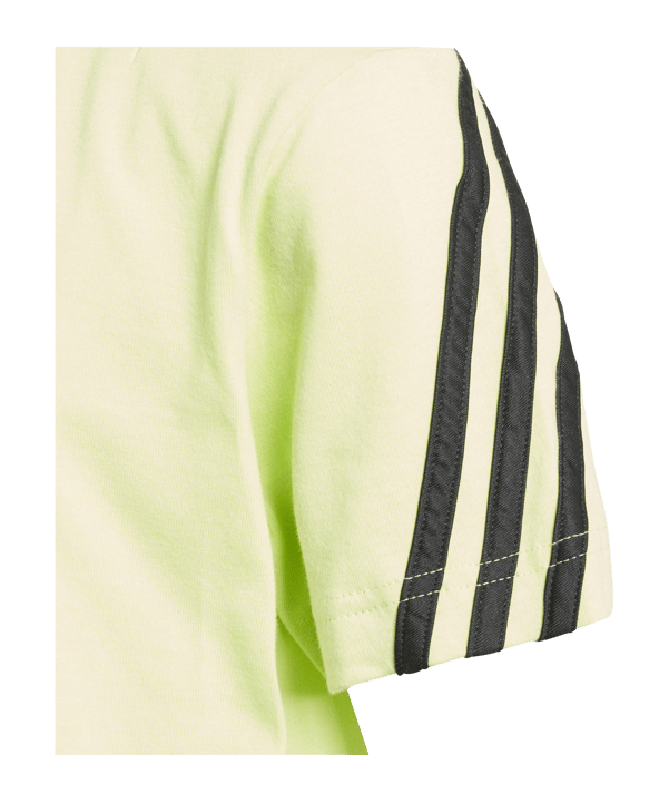 adidas Future Icons 3S T-Shirt Kids Grün Schwarz - gruen