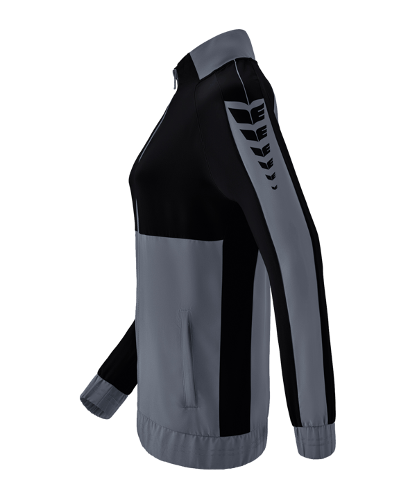 Erima Six Wings Präsentationsjacke Damen Grau - grau