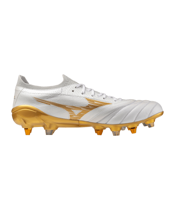 Mizuno Morelia Neo IV B Elite Mix SG Bright Gold Weiß F50 - weiss
