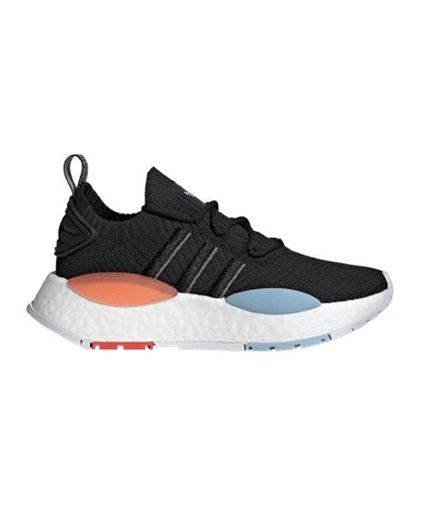 adidas Originals NMD_W1 Damen Schwarz Weiss Blau - schwarz