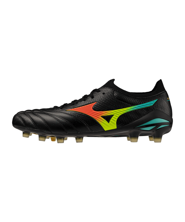 Mizuno Morelia Neo V Beta Japan FG Bright Black Zwart K00 - zwart