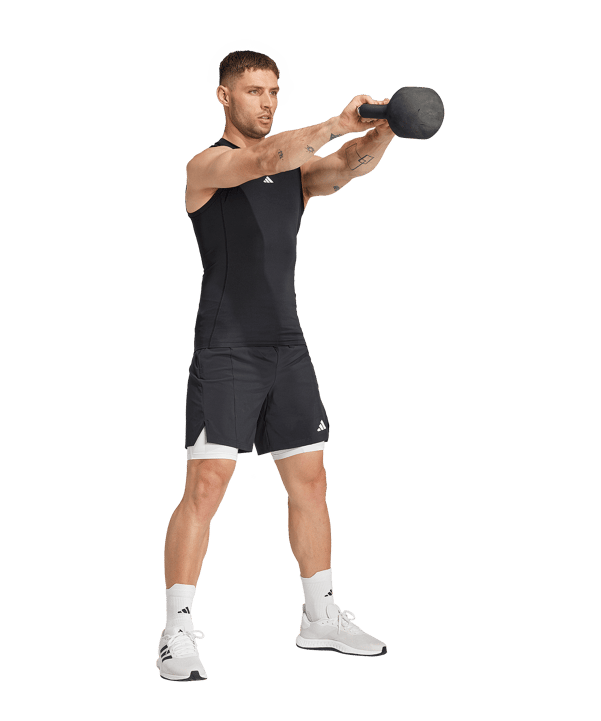 adidas Techfit Tanktop Schwarz