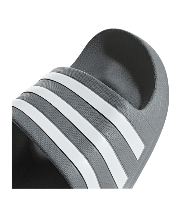 adidas Adilette Aqua Badelatsche Grau - grau
