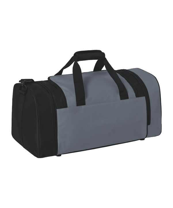 Erima Six Wings Sporttasche Gr. M Grau Schwarz - grau