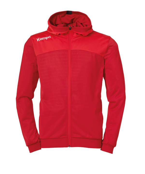 Kempa Emotion 2.0 Kapuzenjacke Kids Rot F03 - rot