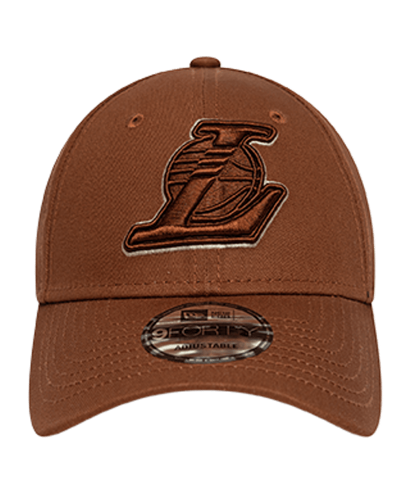 New Era MLB 9Forty Los Angeles Dodgers Outline Cap Braun - braun