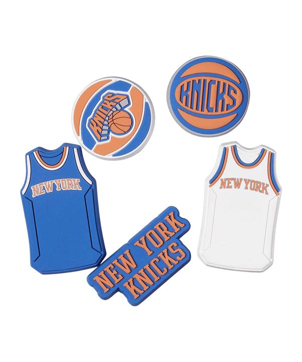 Crocs Nba New York Knicks Jibbitz 5Er Pack Pin Pin Blau - blau
