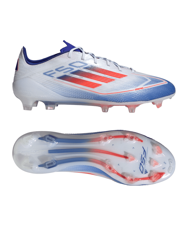 adidas F50 Elite FG Advancement Weiss Rot - weiss
